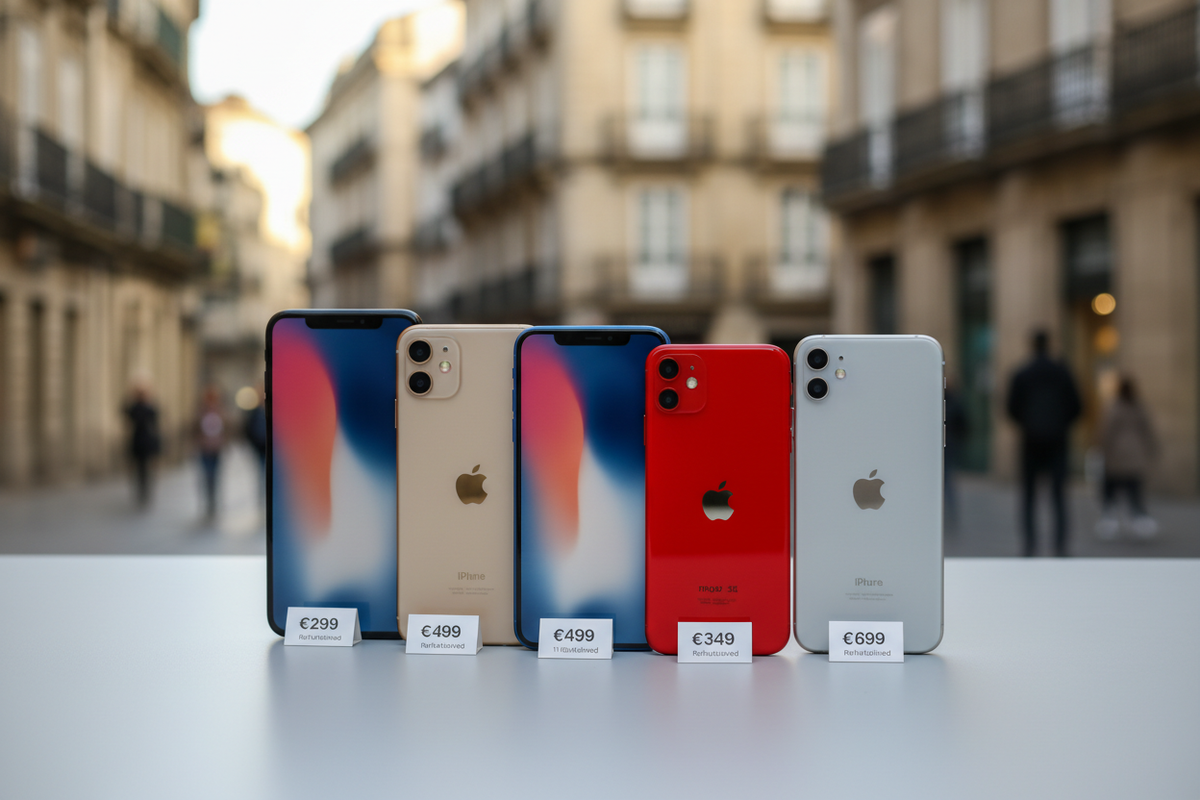 Beste goedkope refurbished iPhones in Europa 2026 โ Betaalbare Apple Smartphone Aanbiedingen