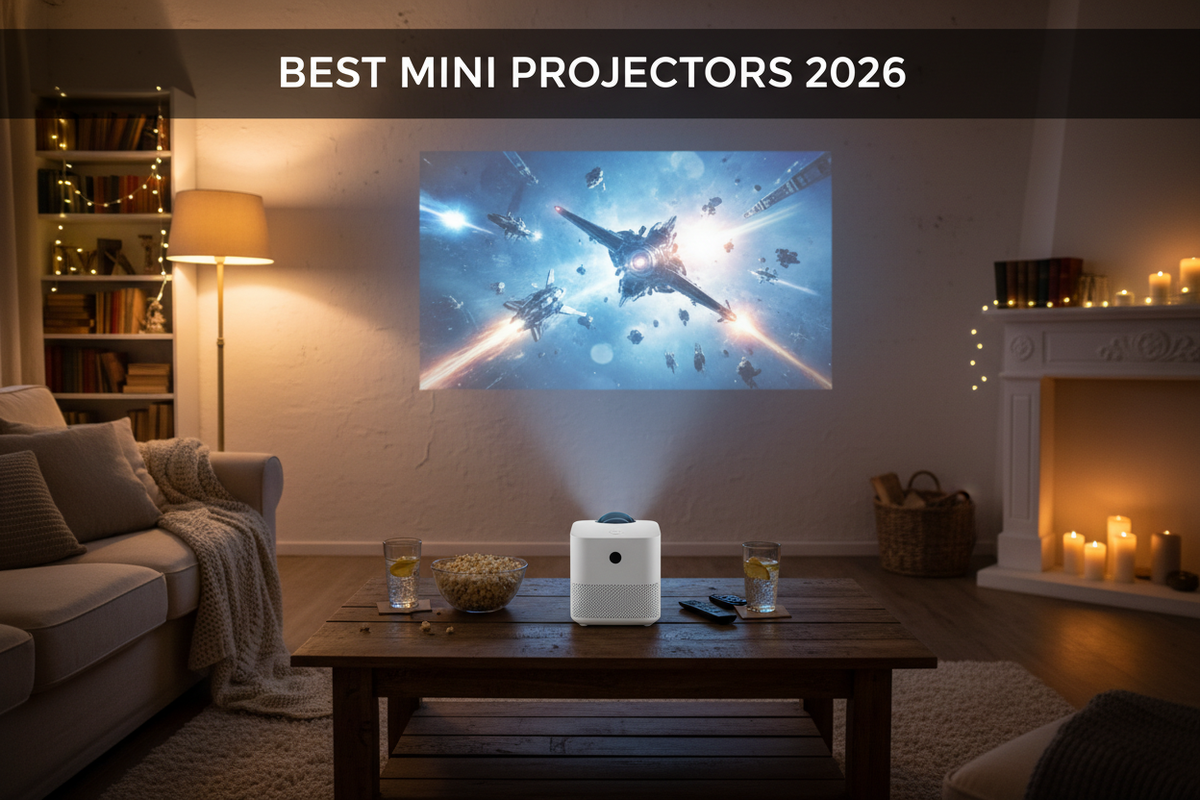 Beste Miniprojectoren 2026: Draagbare Thuisbioscoop Onder €300