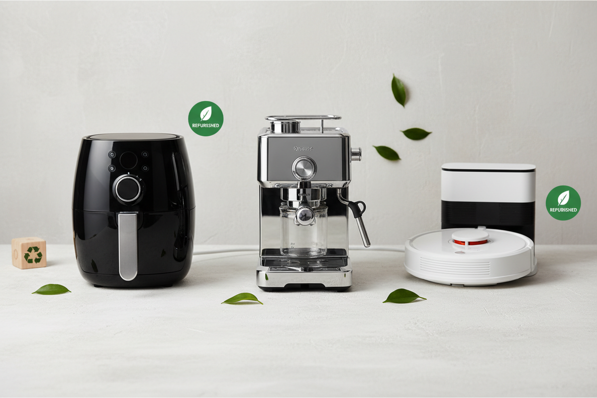 Best Refurbished Home Appliances in Europe 2026 โ Save on Air Fryers, Coffee Machines & Robot Vacuums