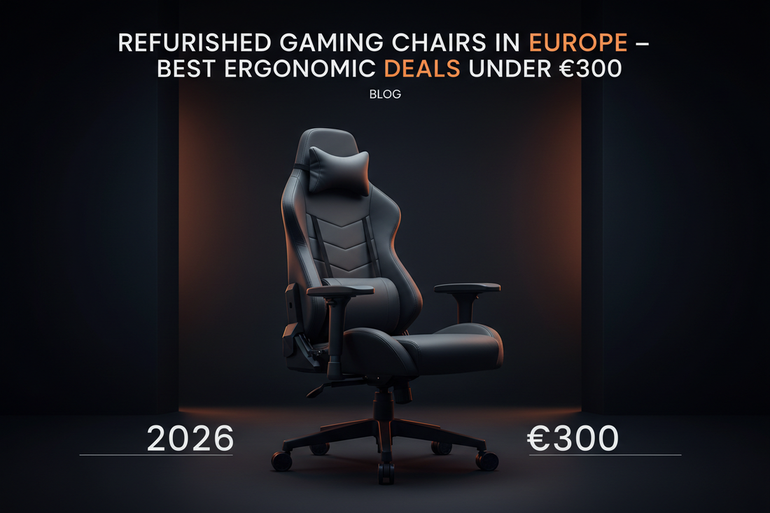 Refurbished Gaming Chairs in Europe 2026 – Best Ergonomic Deals Under €300
