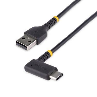 StarTech USB Cable a USB C Acodado 15CM Charging Fast — image 1