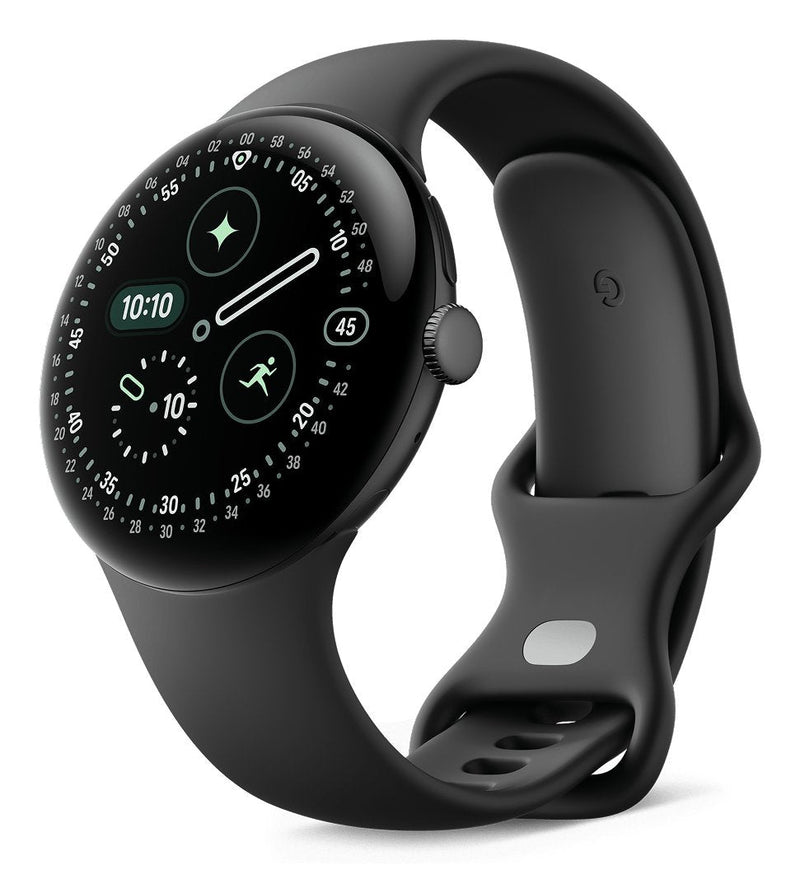 Google Pixel Watch 4 Amoled 45MM Digital Screen Touchscreen Black Wi-Fi GPS (satélite)