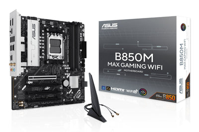 ASUS Motherboard B850M Max. Gaming Wi-Fi AMD B850 Zócalo AM5 microATX — image 1