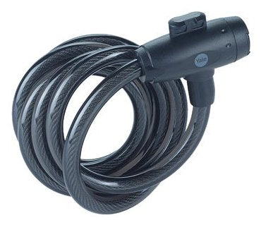 Cable Bicycle With Key Steel 12MM - YCK0/12/200/2 Black