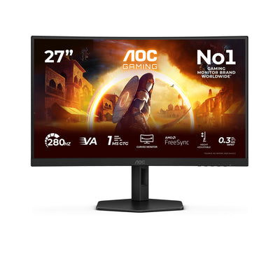 AOC Monitor C27G4ZXU, Gaming 27 Black Matte — image 1