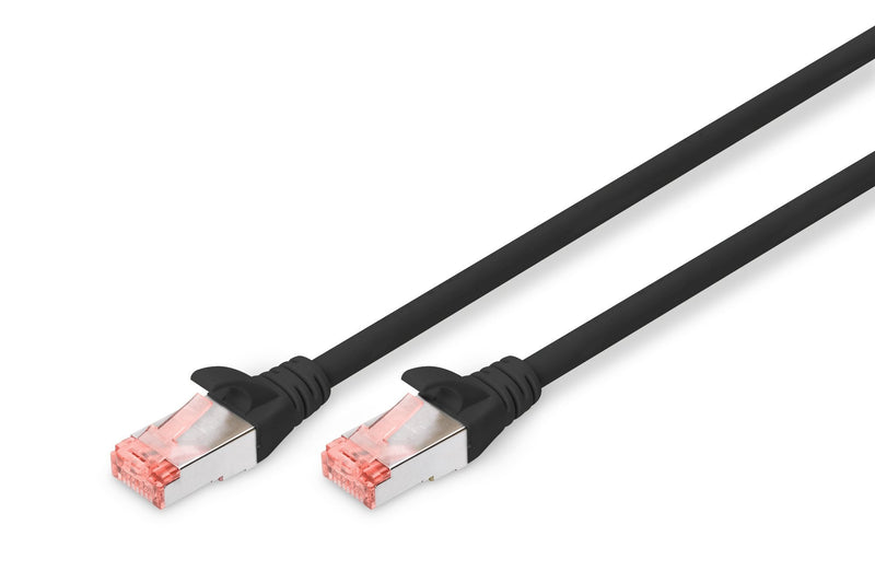 Digitus Network Cable AWG27 CAT.6 S/FTP Lszh 0.50M Black DK-1644-005/Bl