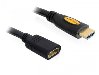 Delock HDMI Cable 3M Type a M/H Black — image 1