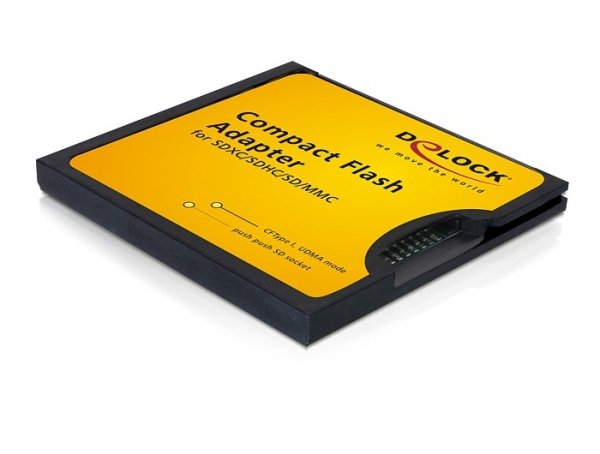 Delock Adapter Sdhc/MMC - Compact Flash