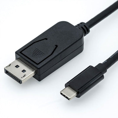 Roline USB Typ C - DisplayPort Adaptercable, V1.2, St St, 2M — image 1