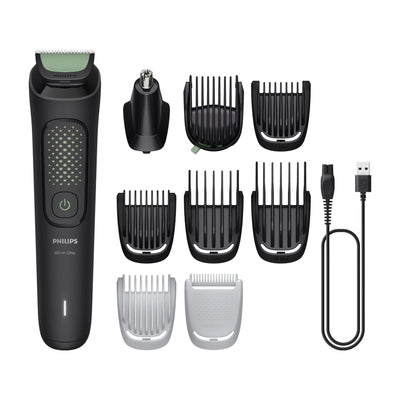 Philips Trimmer Todo Uno Series 3000, Kit 9 1, Shaver And Hair Clipper Hombre Rostro, Hair And Body Barba, Cuc — image 1