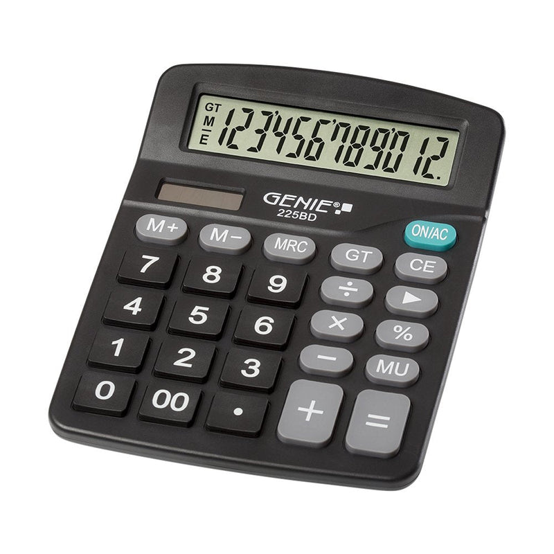 Genie 225 Bd Calculator Desk Calculator Básica Black