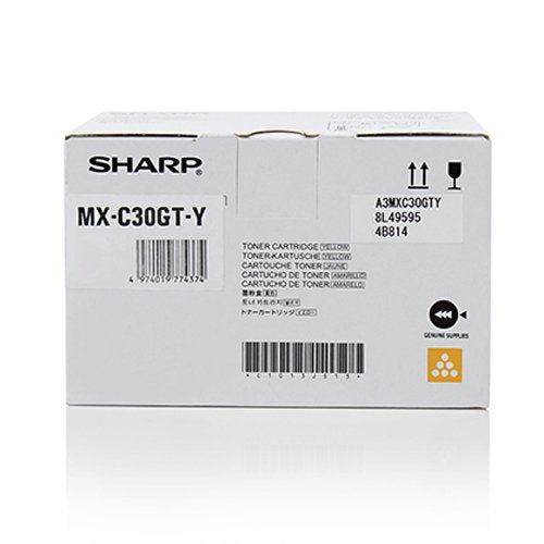 Sharp Genuine Toner Yellow MXC300W / MXC250F - 6.000 Paginas