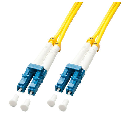 Lindy 47453 Cable Fibre Optic 5M Lc OS2 Blue White Yellow — image 1