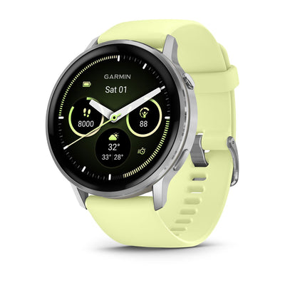 Garmin Smartwatch Venu 010-03014-02 1.4 Amoled 45MM Digital 454 X 454 Pixels Screen Touchscreen Silver Wi-Fi G — image 1