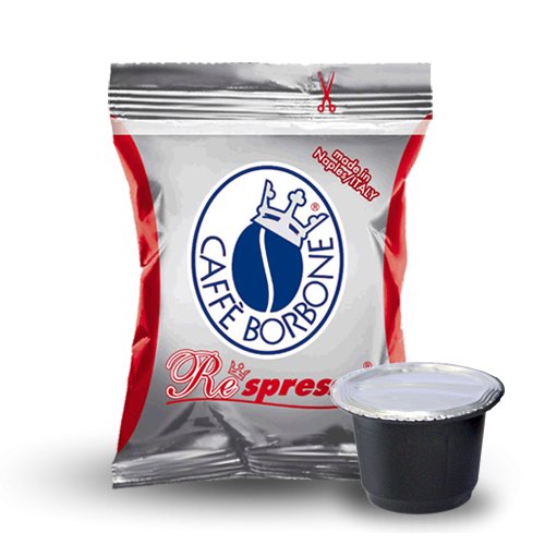 Caffè Borbone Respresso, Miscela Rossa 50X Individual Verpackt Nespresso a 5G