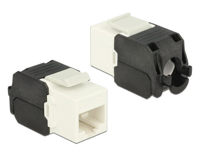 Keystone Modul RJ45 Buchse Lsa CAT.6A UTP White — image 1