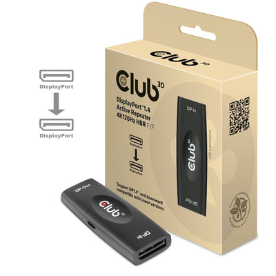CLUB3D Repeater DisplayPort 1.4 DisplayPort 1.4 Akt. Bu/Bu Retail — image 1