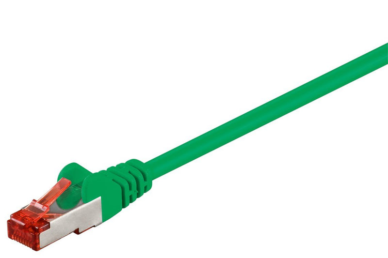 Network Cable CAT.6 RJ45 S FTP 3M Green