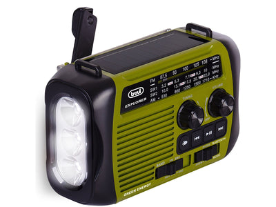 Trevi Radio Ra 7F30 Bt Explorer Radio Charging Solar & Dinamo Green — image 1