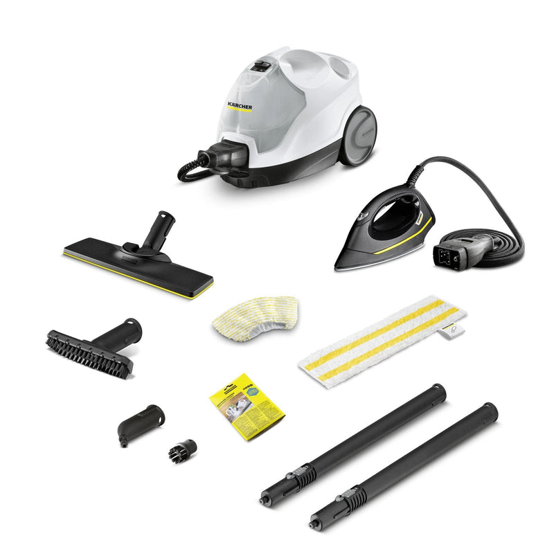 Kärcher Limpiador a Steam Sc 4 Easyfix Iron White Black 2.000W, Incl. Straightener Steam a Presión 1.512-631.0