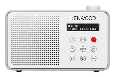 Kenwood Radio CR-M25DAB-W Laptop Digital White — image 1