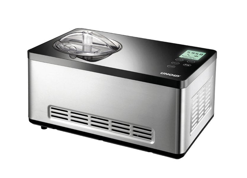 Unold 48845 Compressor Helados 2 L 180W Black Steel Inoxidable