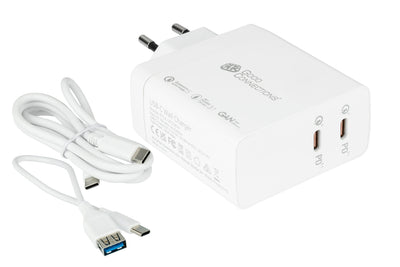 Buenas Conexiones Fast Charger USB 140W, White — image 1