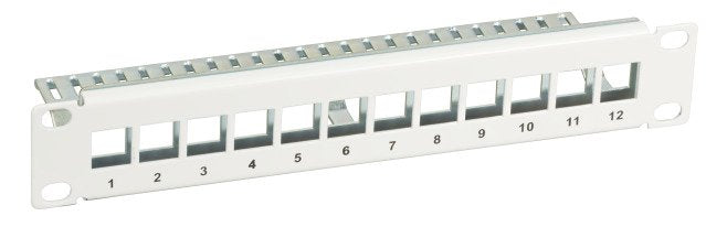 10 Verteilerfeld 12X Keystone, Grey