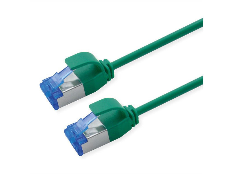 Roline Network Cable CAT.6A (class Ea) S FTP (pimf), Lsoh, PoE, Grn, 1M