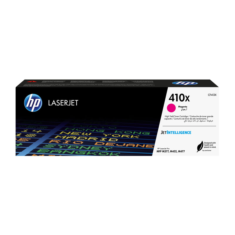 HP Genuine Toner 410X XL Magenta CF413X