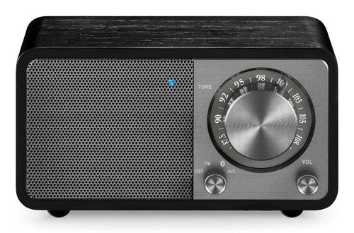 Sangean WR-7 Plus Roble Light Luna Radio With Mueble Wood Fm Bluetooth Aux — image 1