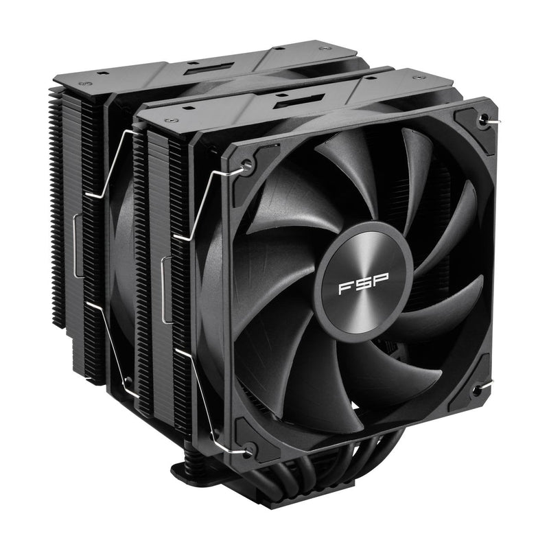 Fortron Disipador MP7 Black, CPU Black 120MM MP7 Black