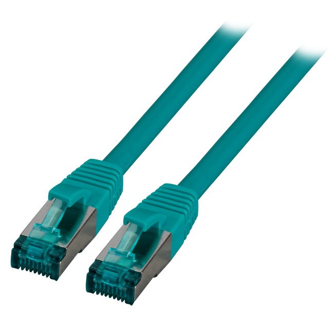 Efb RJ45 Network Cable S FTP, CAT.6A, Lszh, 20M, Green