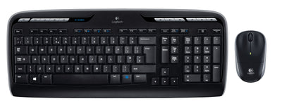 Logitech Keyboard English MK330 Internacional Wireless Combo Unifying P/N:920-003989 — image 1