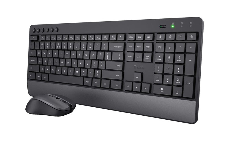 Trust Trezo Comfort Wireless Keyboard & Mouse Set - Deutsches Qwertz-layout