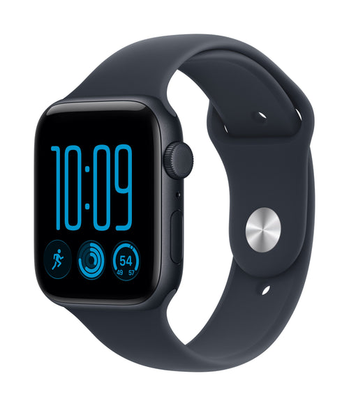 Apple Watch Se 3 GPS + Cellular 44MM Midnight Aluminium Case With Navy Blue Sport Band - M L — image 1