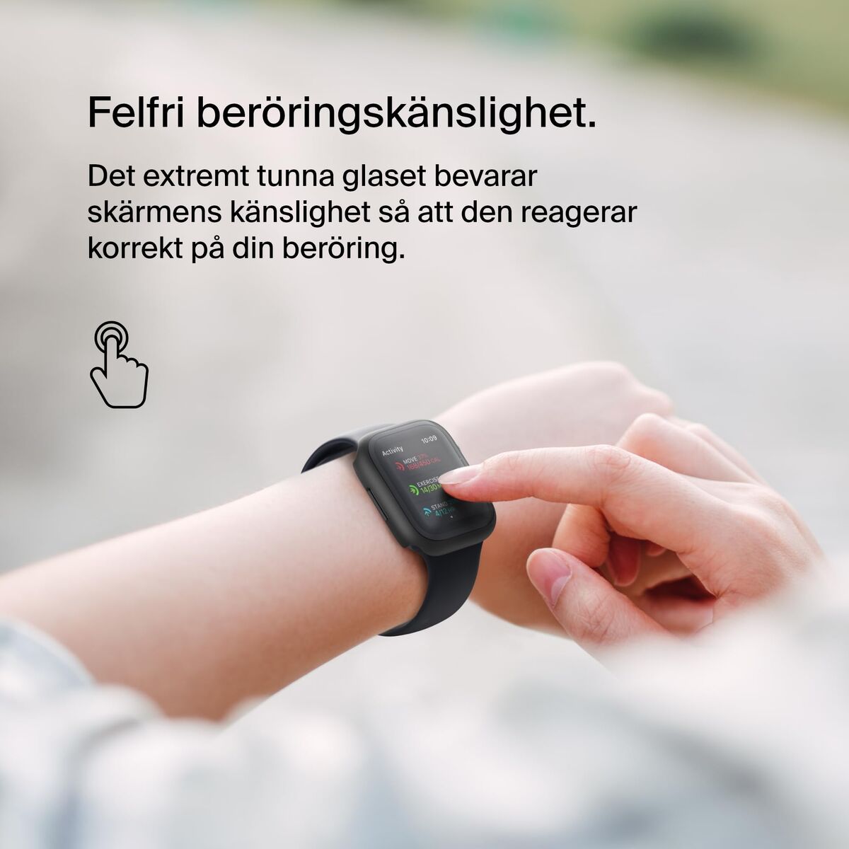 Belkin Smartwatch Screen Protector Belkin Ovg004Zzbk-Rev Black