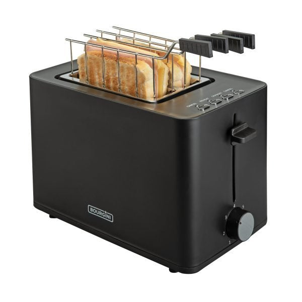Bourgini Toaster With Accesorios Sandwich Colour Black 140402