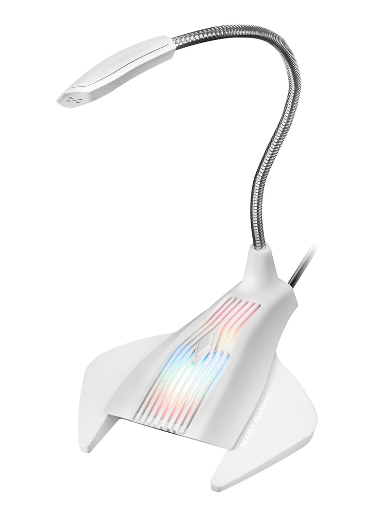 Mars Gaming Microphone Mmicw USB 2.0 White
