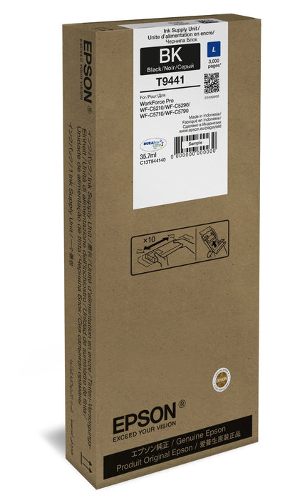 Epson Genuine Ink T9441 Black — image 1