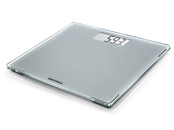 Soehnle Scale Bathroom Style Sense Compact 300 180KG Silver 63852