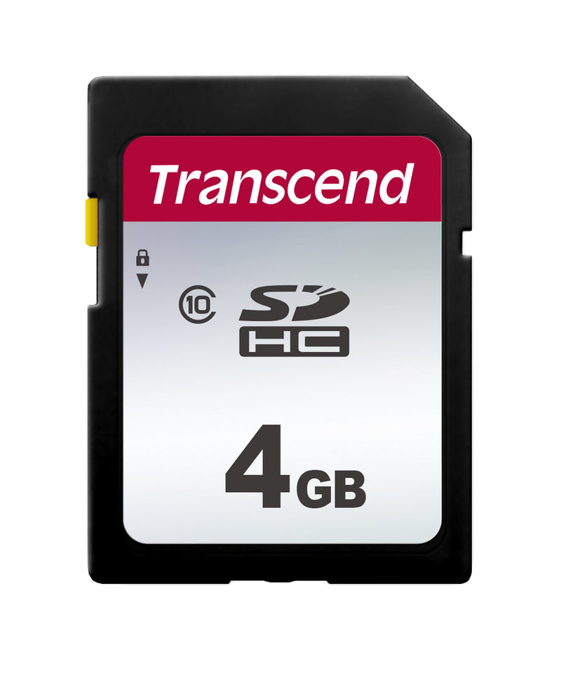 Transcend Sdhc 300S 4GB Memory Flash Clase 10 Nand