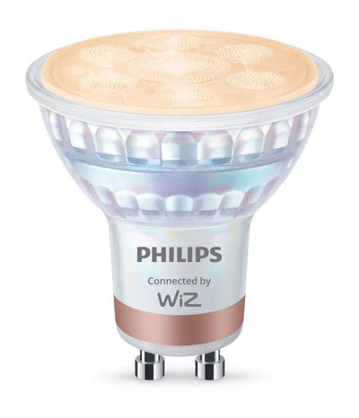 Philips Smart LED Bulb Foco LED Forma: PAR16 Transparent Finish GU10 4.7W (equivalente 50W) Clase F White Adju — image 1