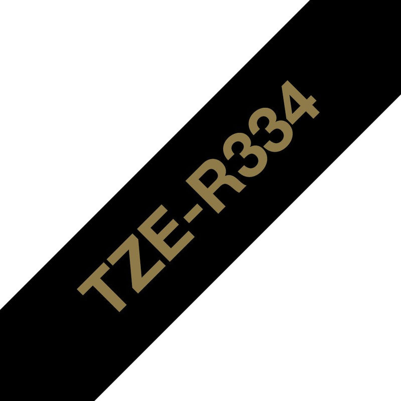 Brother TZE-R334 Tape Printer Oro