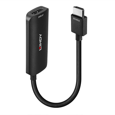 Lindy 38327 Adapter HDMI Type a Standard DisplayPort Black — image 1