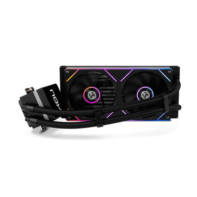 Nox Refrigeracion Liquida CPU Hummer M-240 240MM LCD Magnetic ARGB Black — image 1