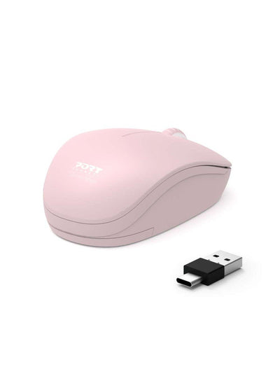 Port Connect 2.4GHZ Collection Ii Wireless Mouse, Blush — image 1