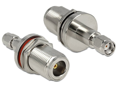 Delock 88847 Adapter N Jack Rp-sma Plug Bulkhead 50.00 — image 1