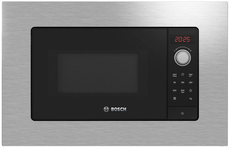 Bosch Microwave BFL623MS3 Integrado 20 L 800W Steel Inoxidable