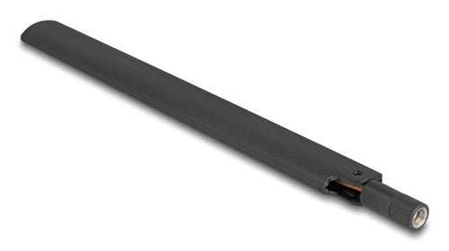 Delock Wi-Fi 6 Antenna Rp-sma Connector Male 3 - 6 dBi Omnidirektional With Kippgelenk Black — image 1